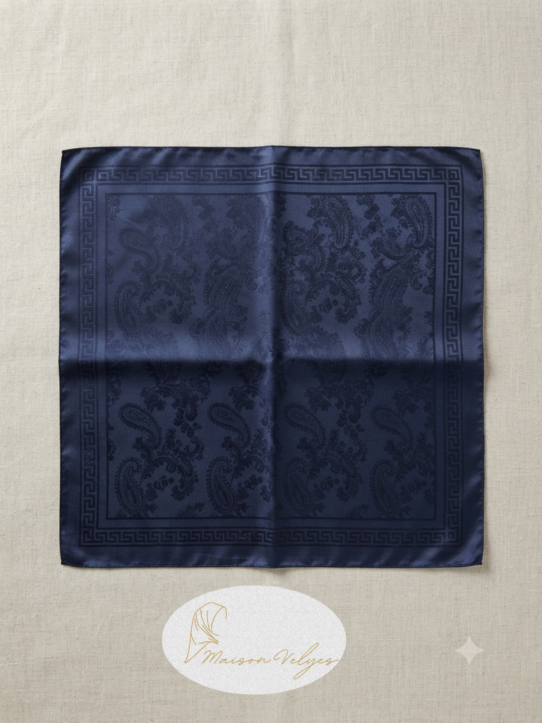 Foulard Hellène Bleu