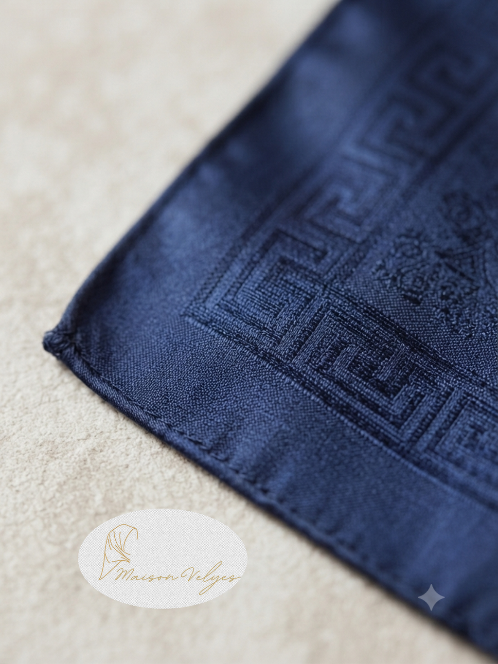 Foulard Hellène Bleu