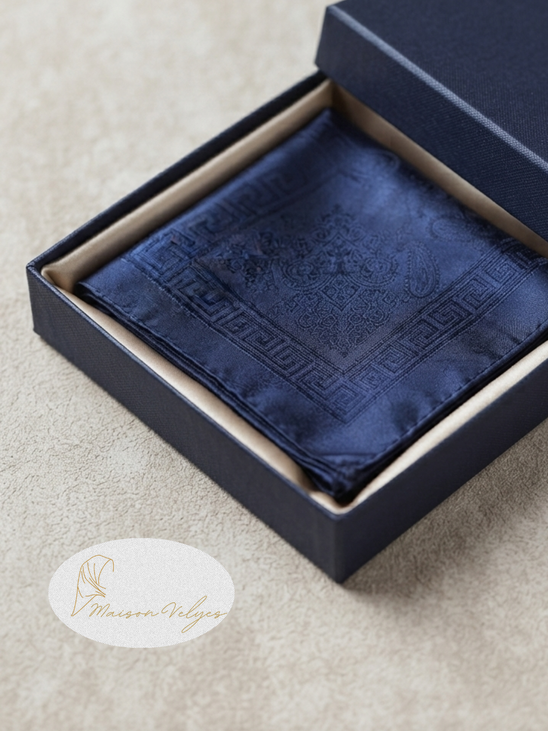 Foulard Hellène Bleu