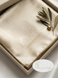 Foulard Hellène Blanc cassé