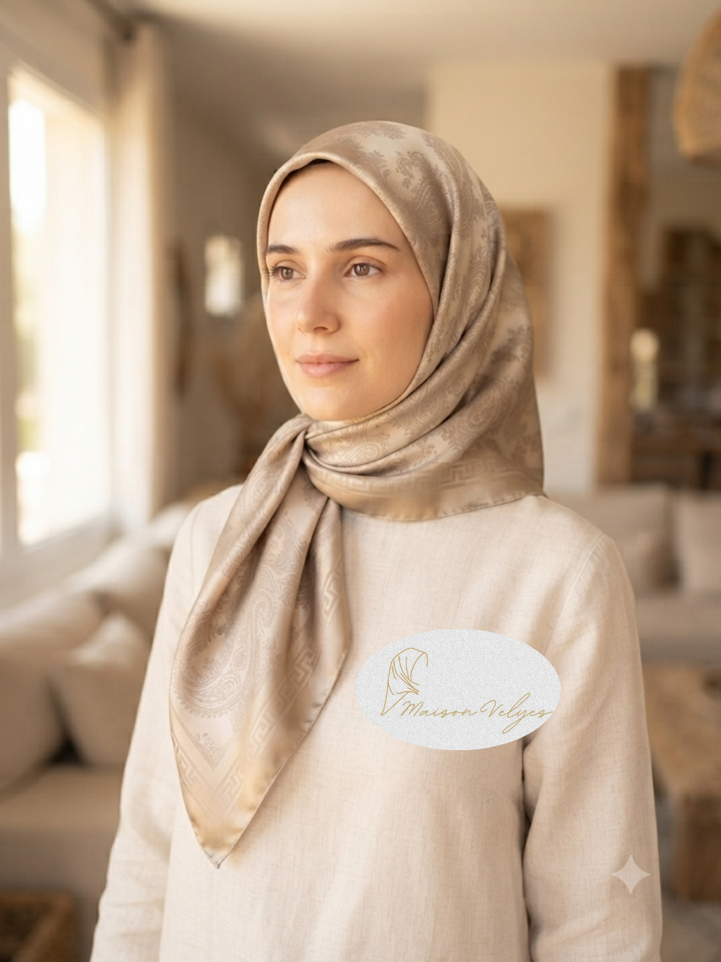 Foulard Hellène Champagne