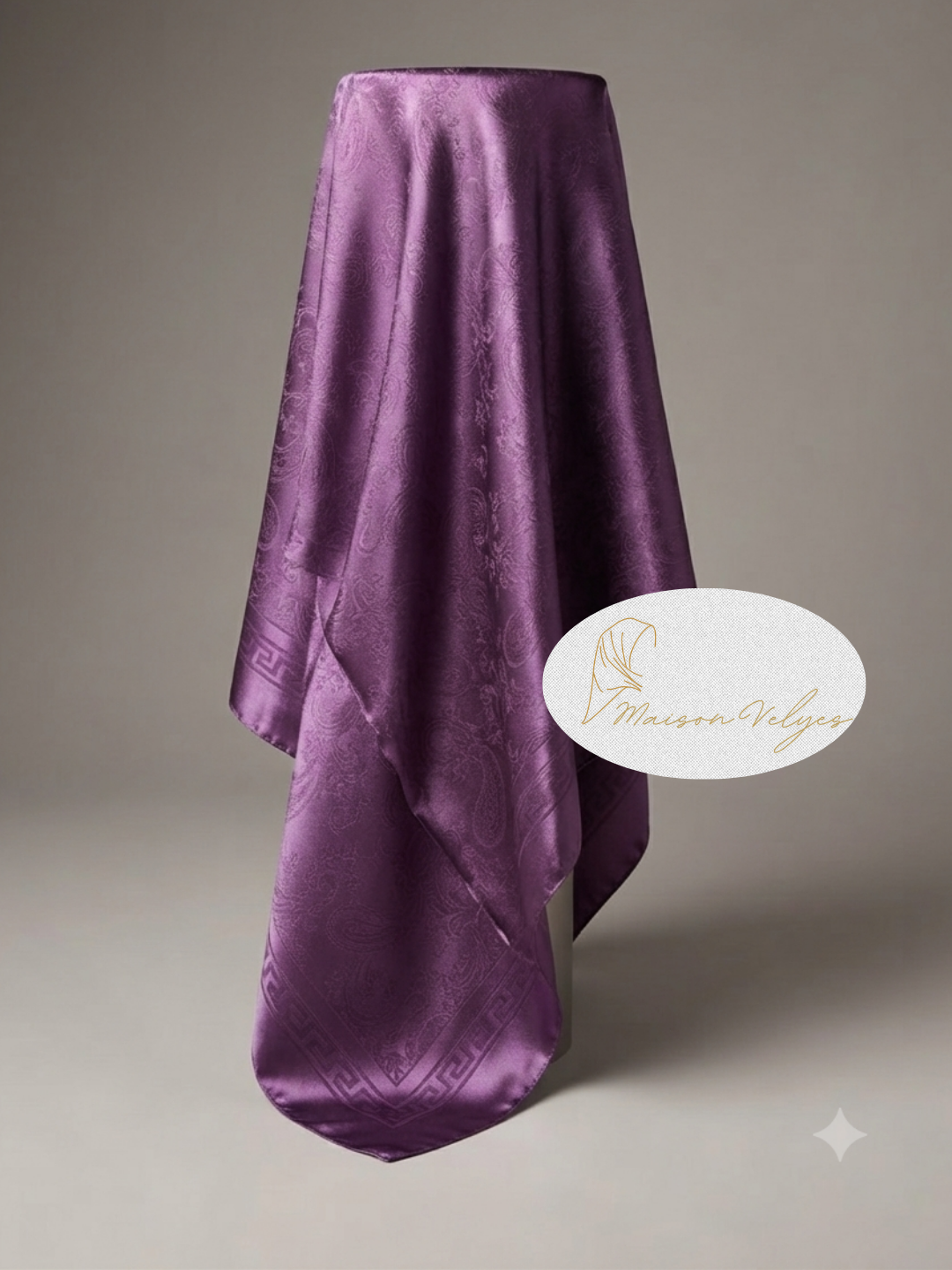 Foulard Hellène Violet
